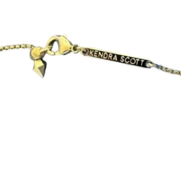 Kendra Scott Airella Adjustable‎ Choker Necklace in Gold New - Picture 3 of 9